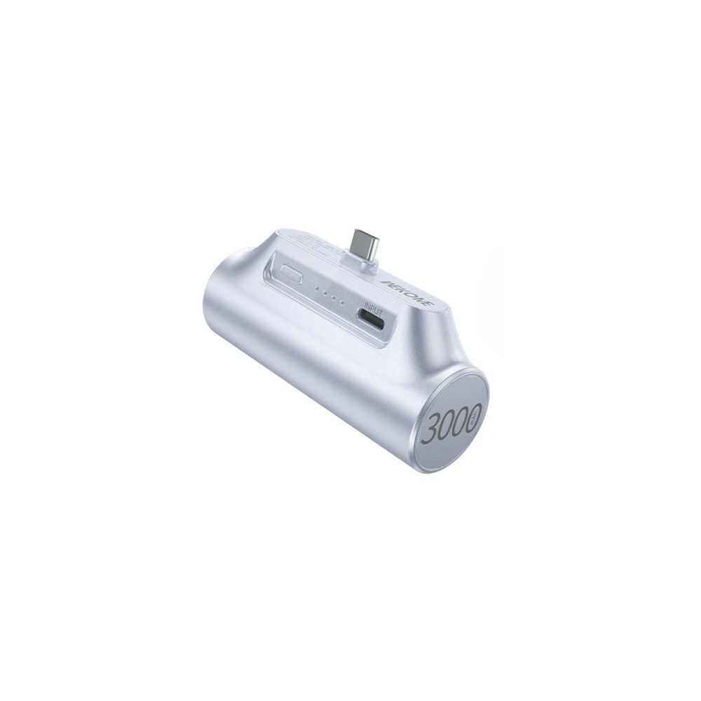 Power Bank 3000mAh 10W WK WP-07 USB-C 1 Θέσης Λευκό