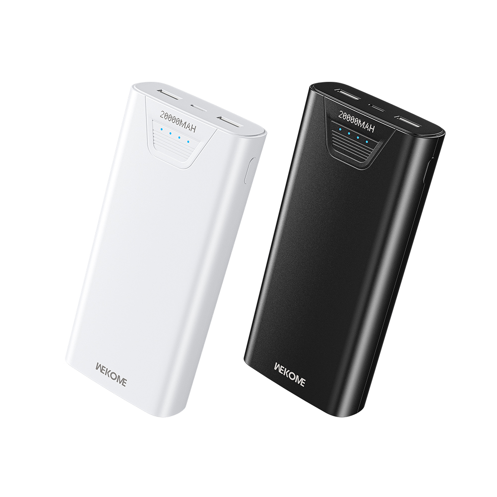 Power Bank 20000mAh 12W WK WP-121 2 Θέσεων Μαύρο