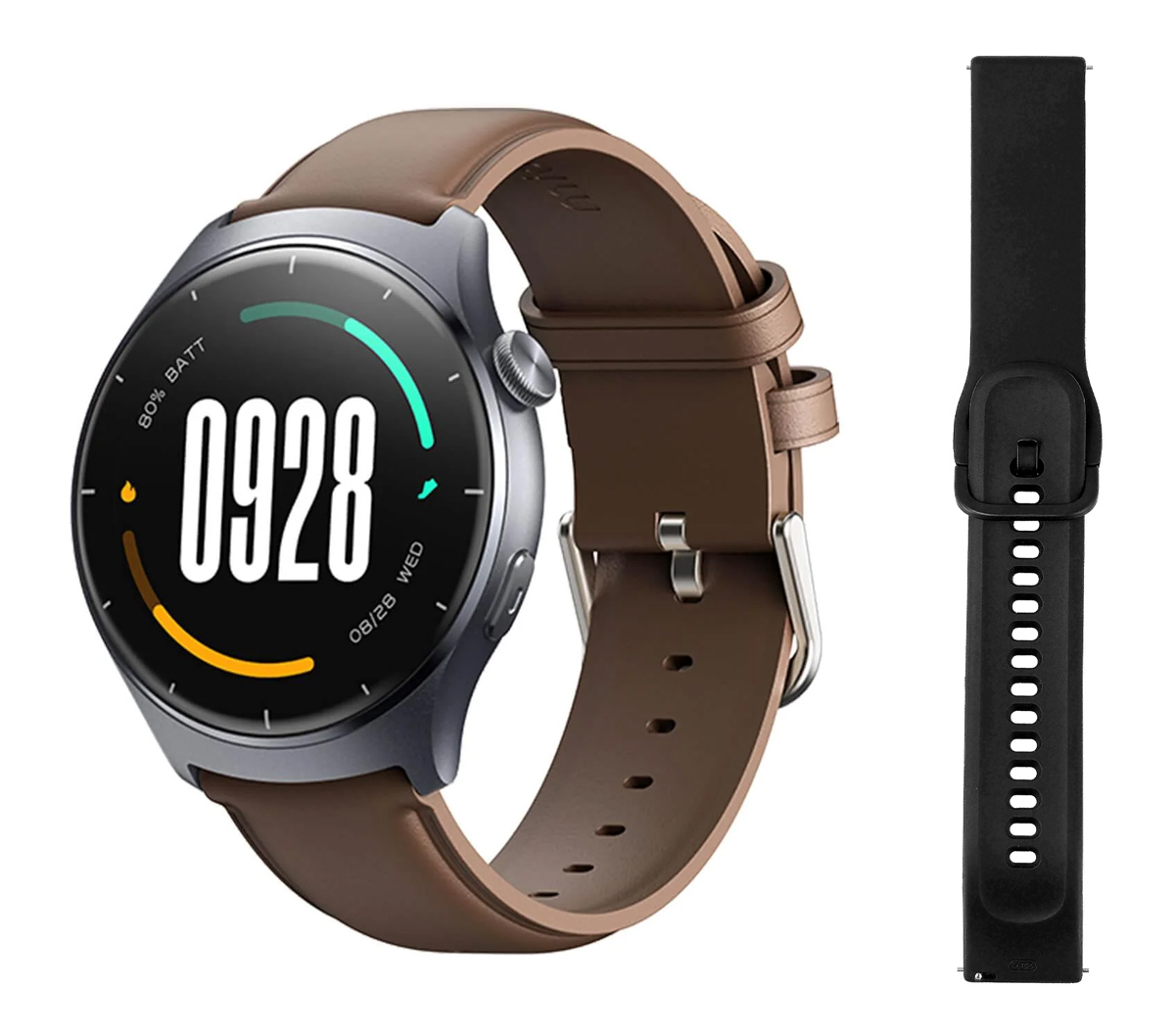MIBRO smartwatch Lite 3 με 2x λουράκια, heart rate, 1.3