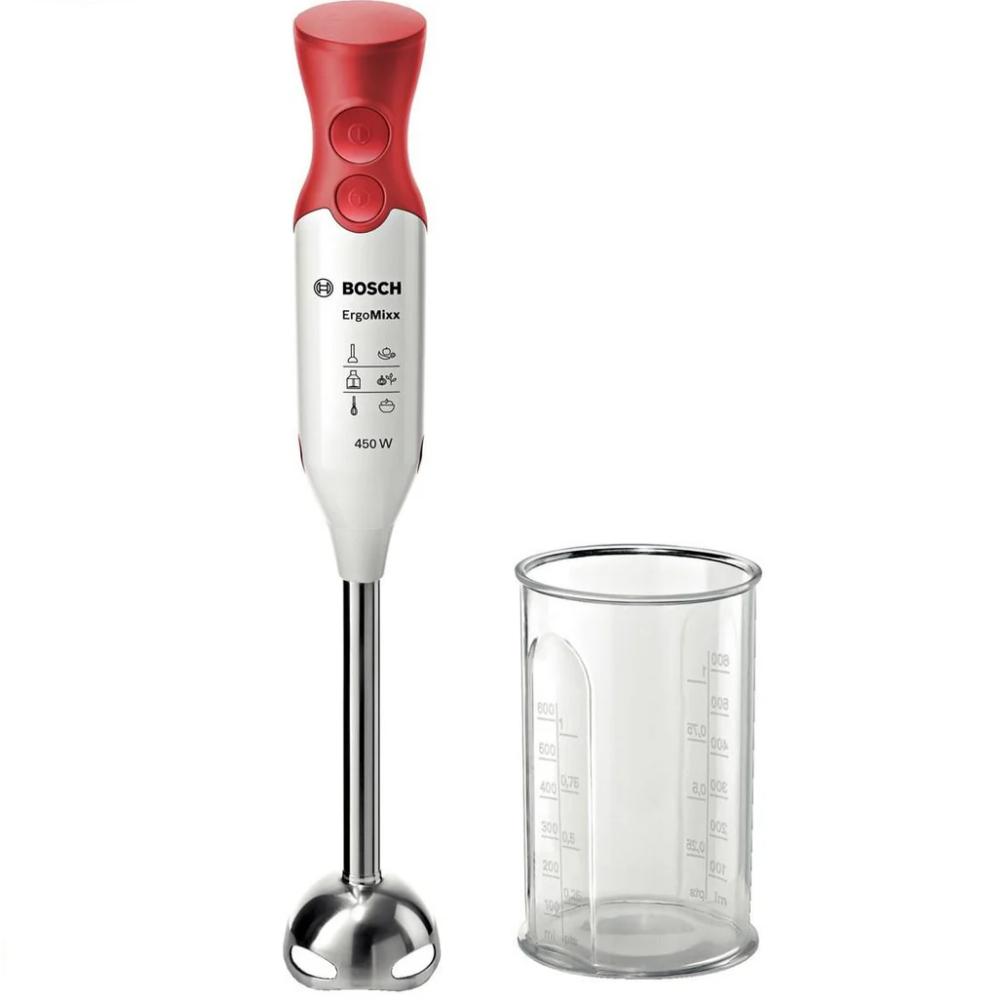 Bosch Ergomixx Hand Blender White/Red (MSM64110) (BSHMSM64110)
