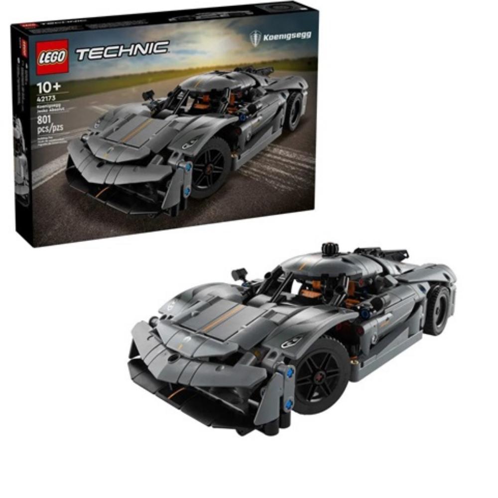 Lego Technic Koenigsegg Jesko Absolut Super Sports Car In Gray (42173) (LGO42173)