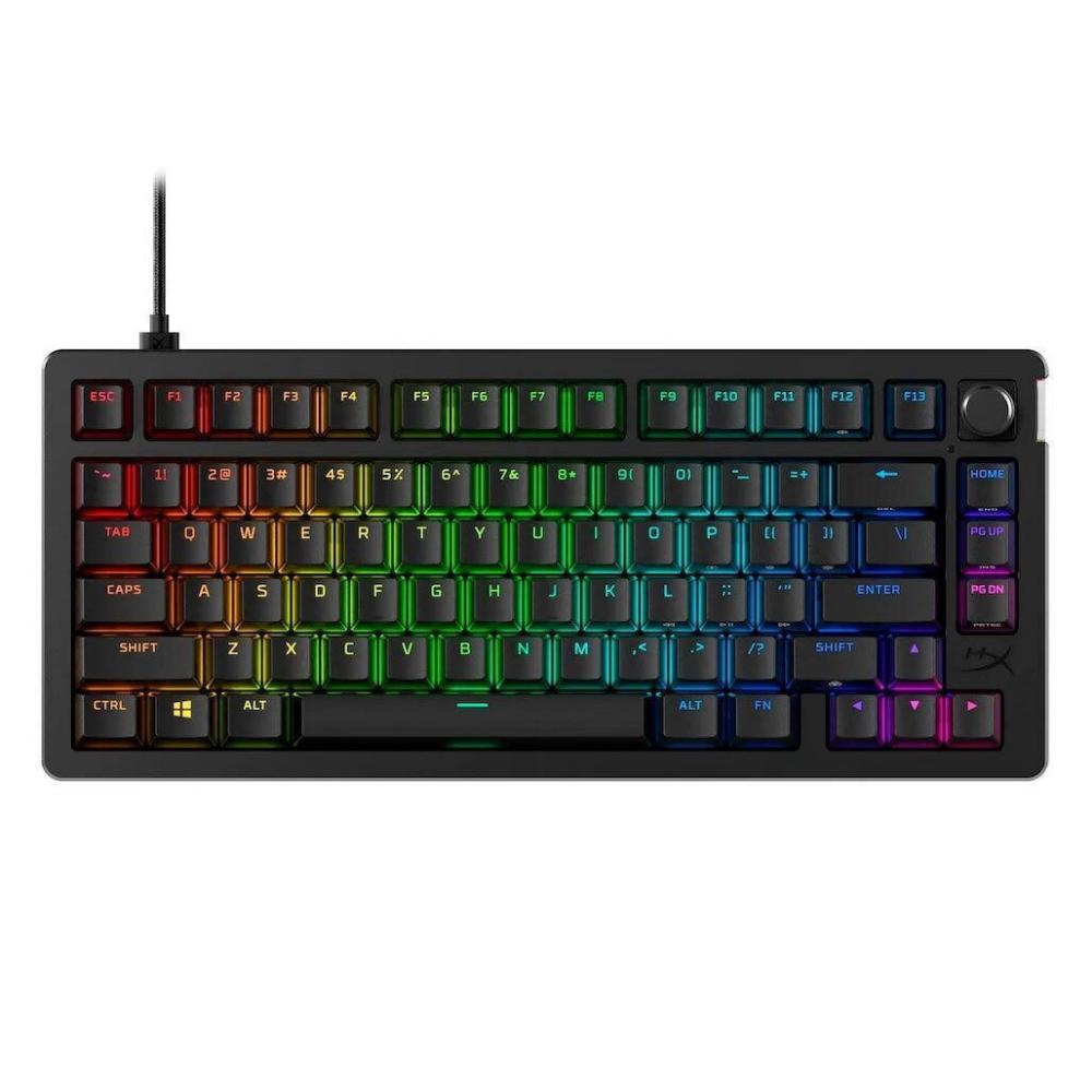 HyperX Alloy Rise 75 Gaming Mechanical Keyboard 75% HyperX Red US (7G7A4AA) (HYX7G7A4AA)