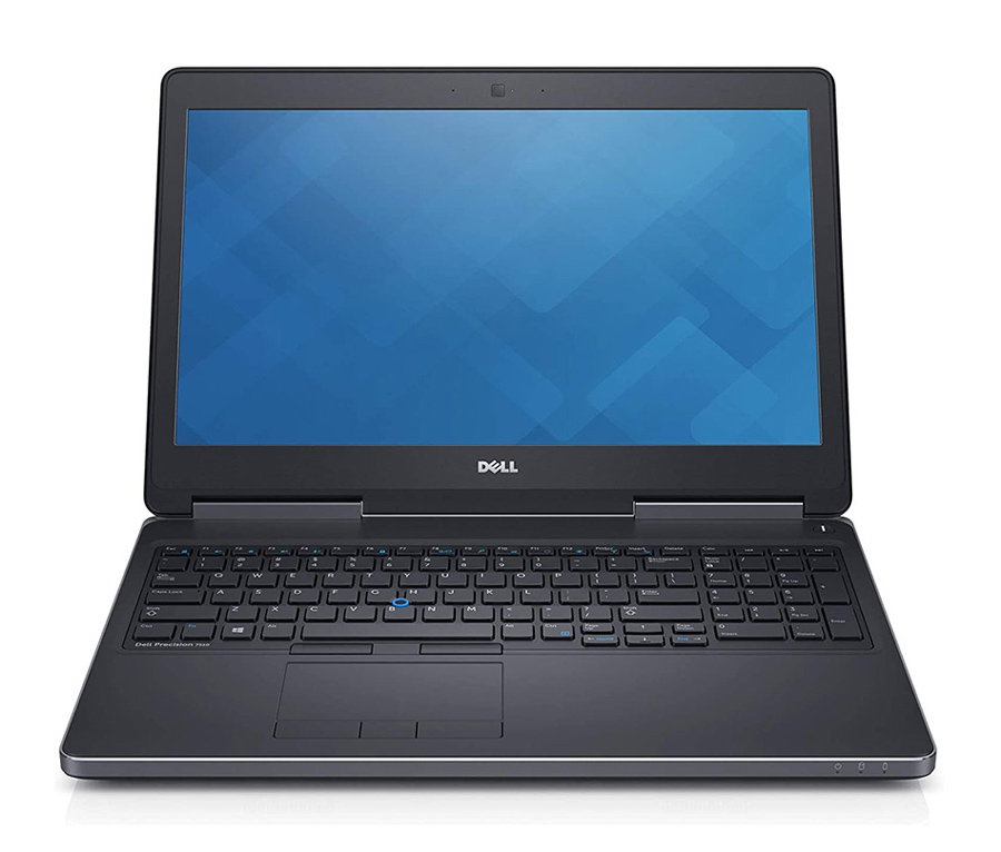 DELL Laptop Precision 7530, Factory Refurbished Grade A, i7-8750H, 16/512GB SSD, 15.6