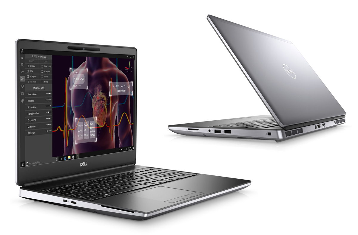 DELL Laptop Precision 7550, Factory Refurbished Grade A, i5-10400H, 16/512GB SSD, 15.6