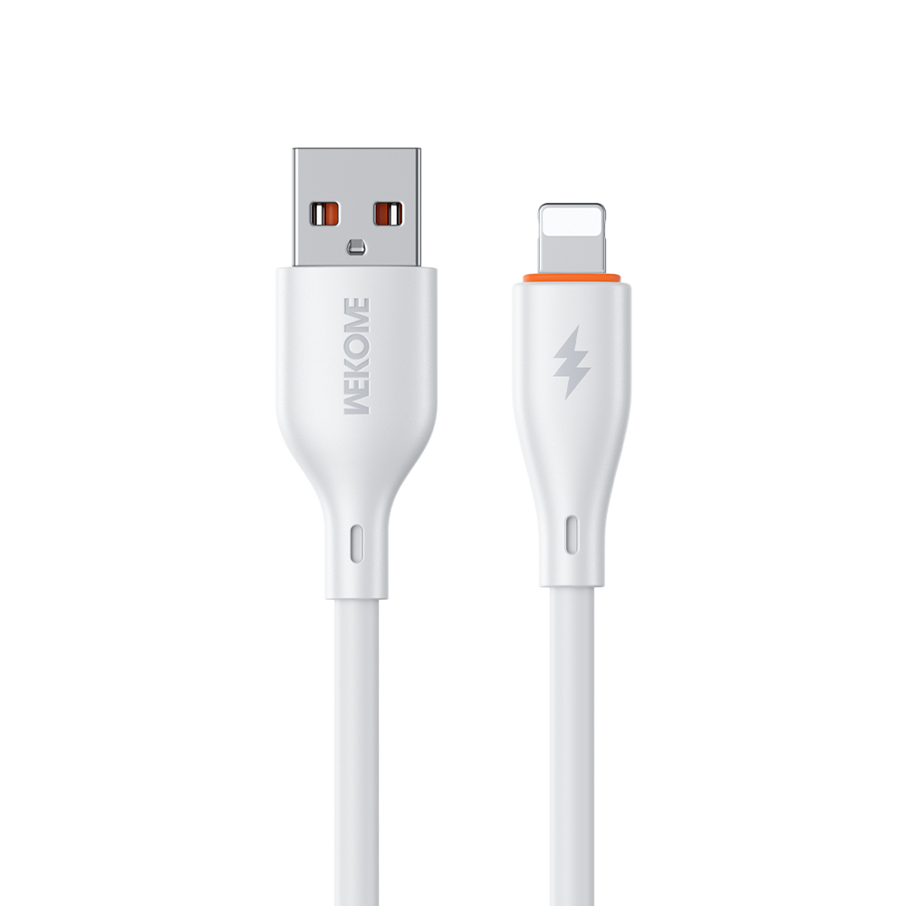 Καλώδιο Φόρτισης WK WDC-67i USB σε Lightning 1m Λευκό