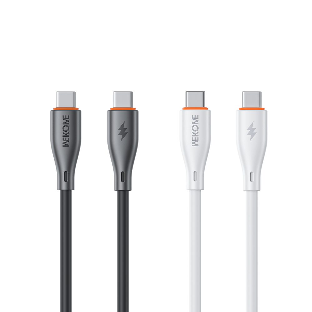 Καλώδιο Φόρτισης WK WDC-68 USB-C σε USB-C PD 65W 1m Λευκό