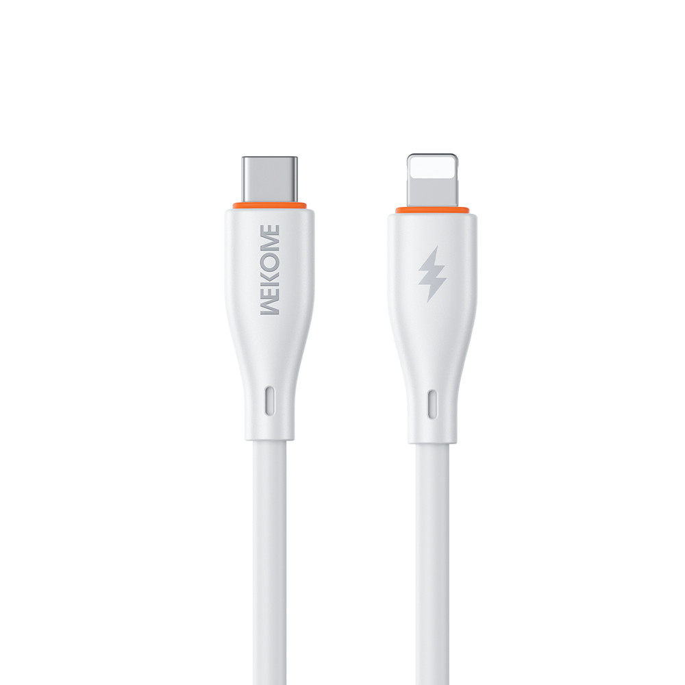 Καλώδιο Φόρτισης WK WDC-69 USB-C σε Lightning PD 27W 1m Λευκό