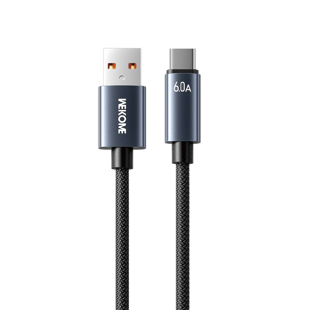 Καλώδιο Φόρτισης WK WDC-63a USB σε USB-C PD 66W 1.2m Μαύρο