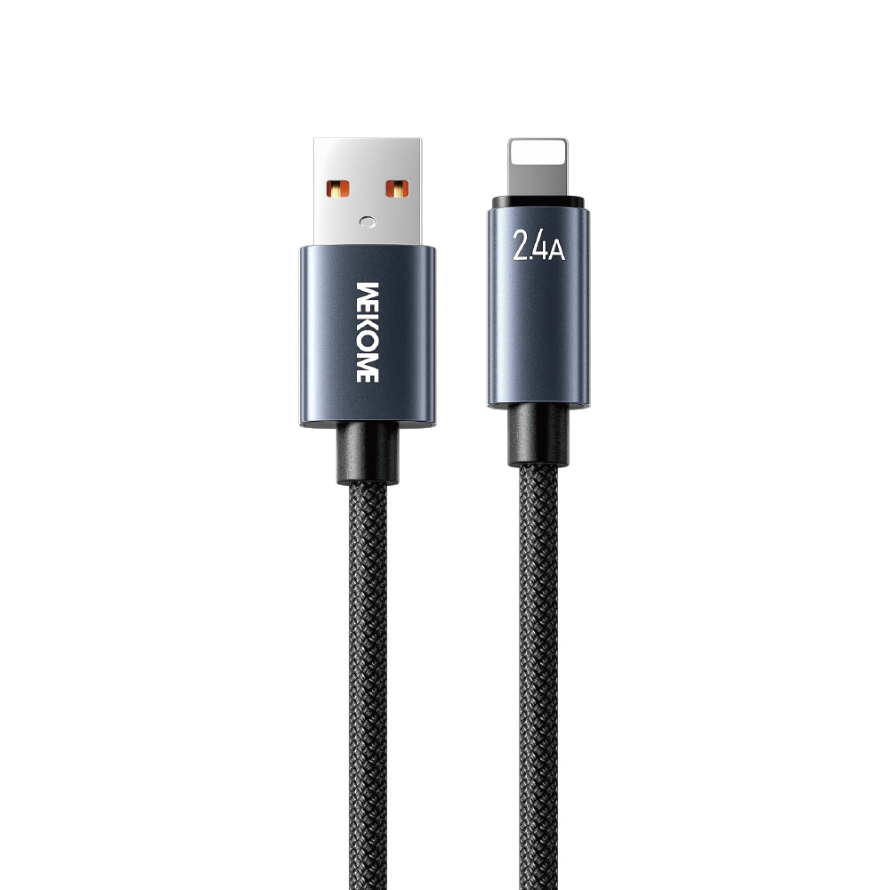 Καλώδιο Φόρτισης WK WDC-63i USB σε Lightning 1.2m Μαύρο