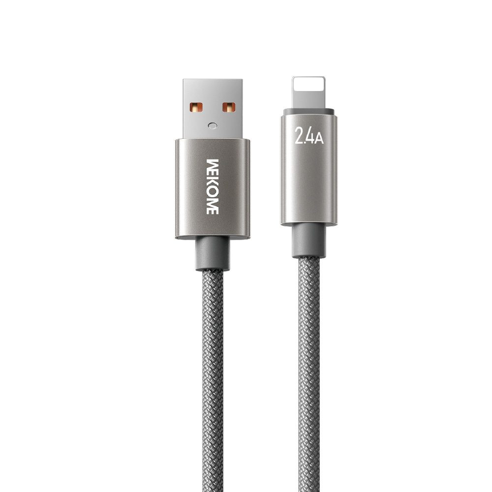 Καλώδιο Φόρτισης WK WDC-63i USB σε Lightning 1.2m Γκρι