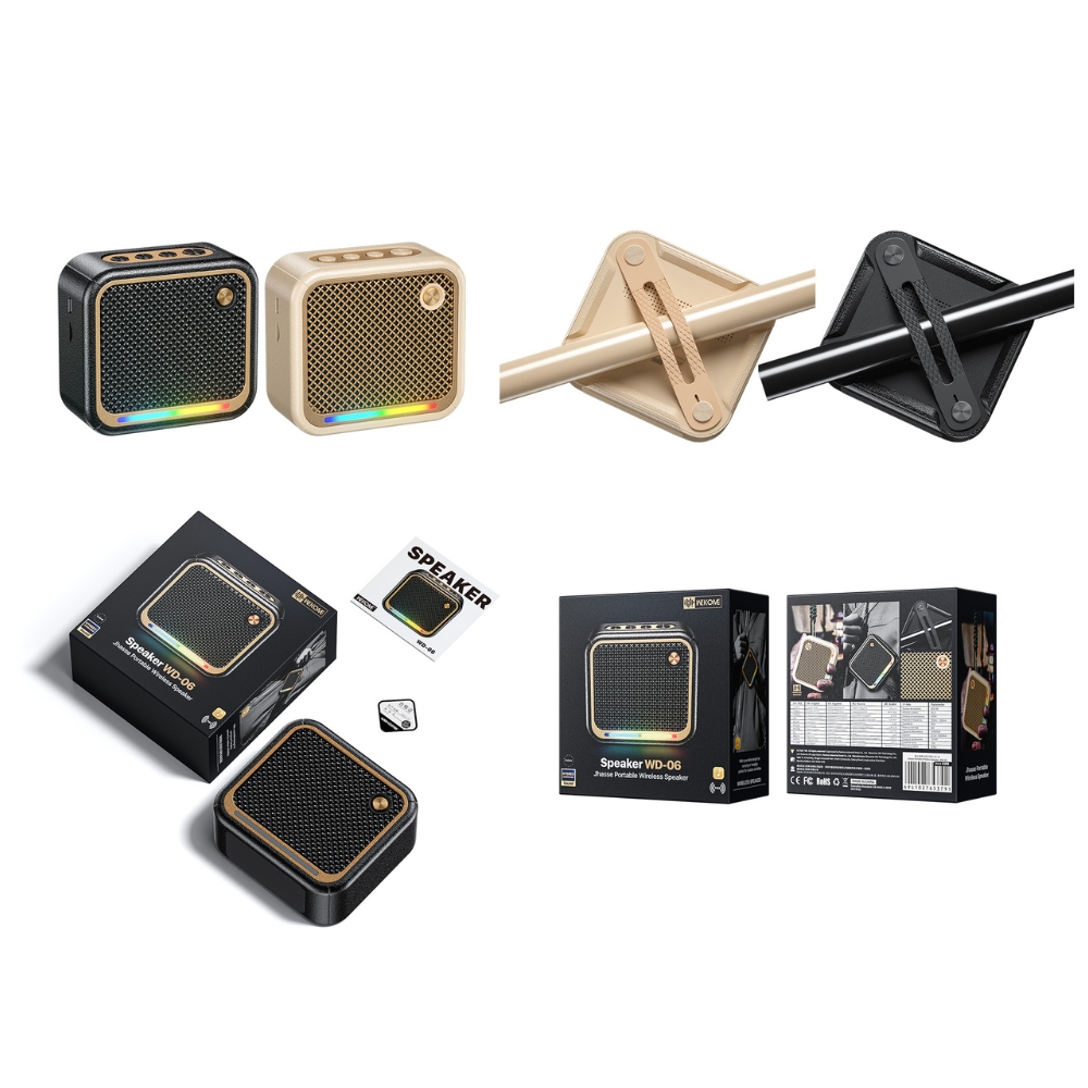 Φορητό Ηχείο ΒΤ WK WD06 Λευκό