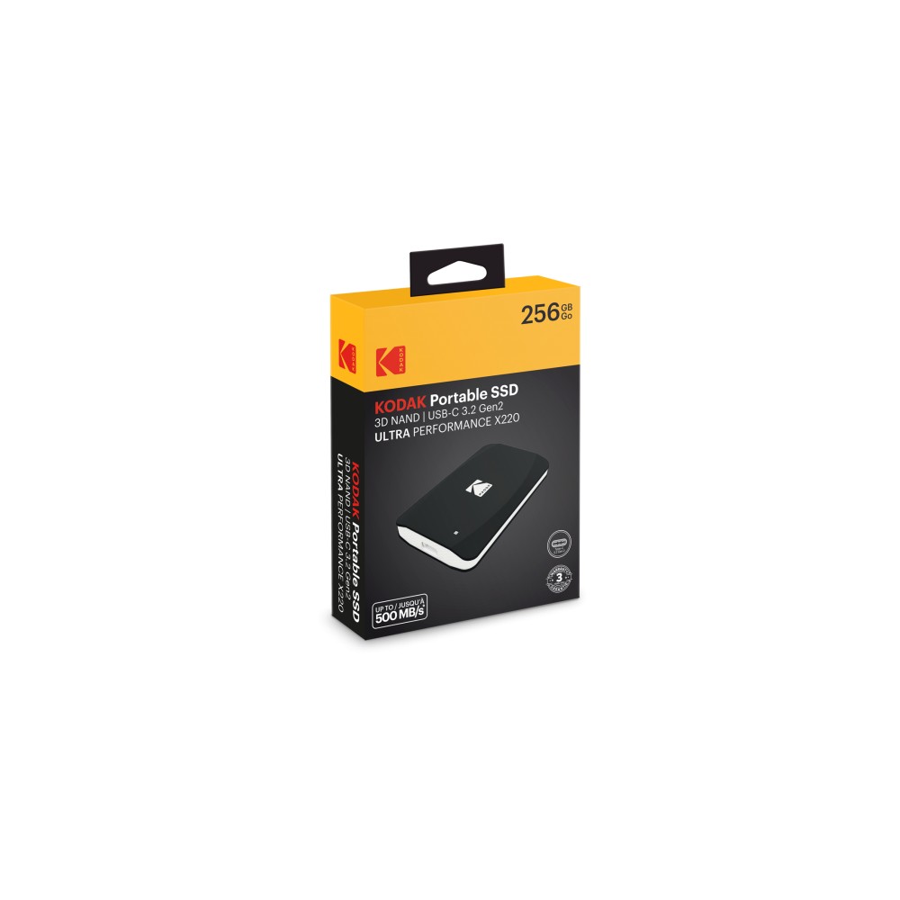 Εξωτερικός Δίσκος SSD Kodak X220 256GB USB 3.2 Gen2