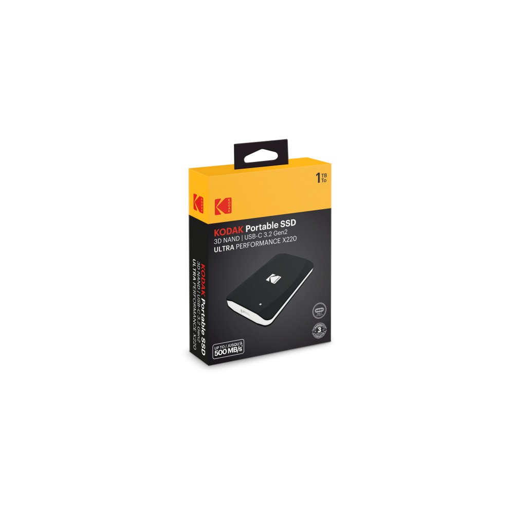 Εξωτερικός Δίσκος SSD Kodak X220 1TB USB 3.2 Gen2