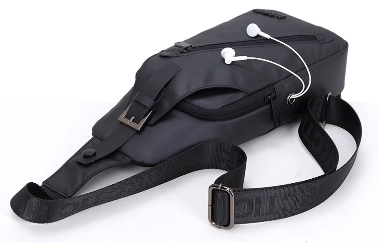 ARCTIC HUNTER τσάντα Crossbody XB13006, 4L, μαύρη
