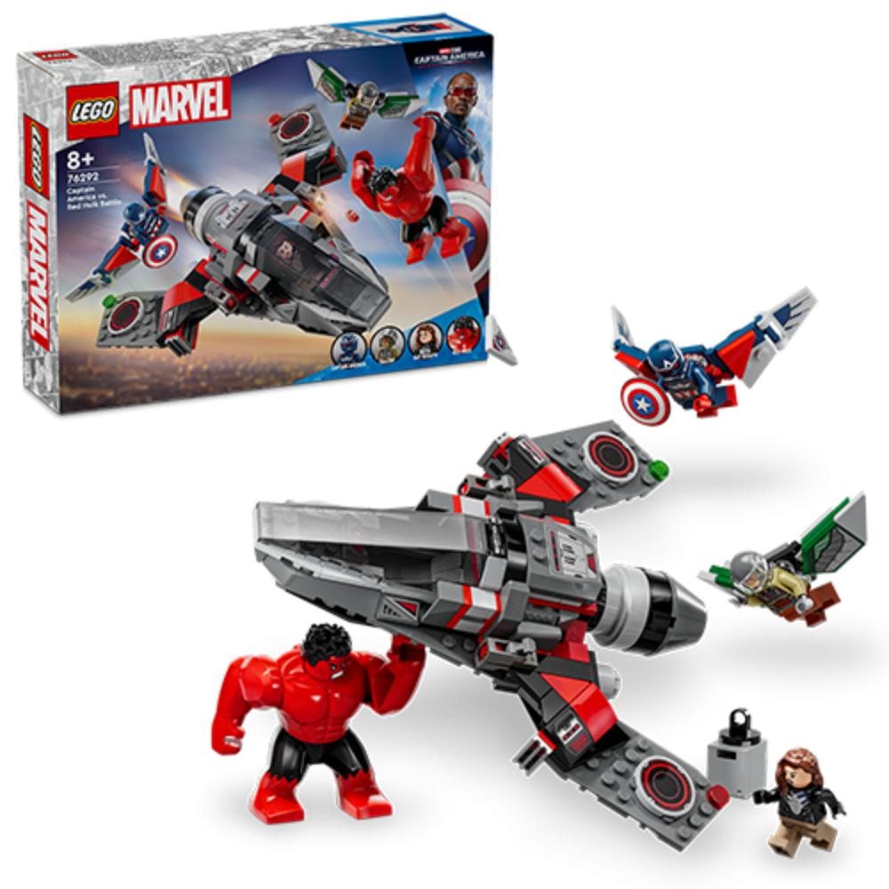 Lego Marvel Super Heroes Showdown Between Captain America And Red Hulk (76292) (LGO76292)
