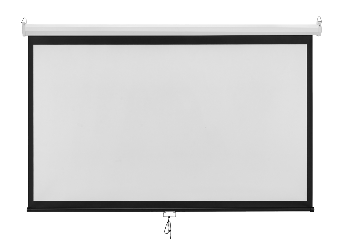 BRATECK οθόνη προβολής projector τοίχου/οροφής ESBA100, 221x124cm, 16:9/100