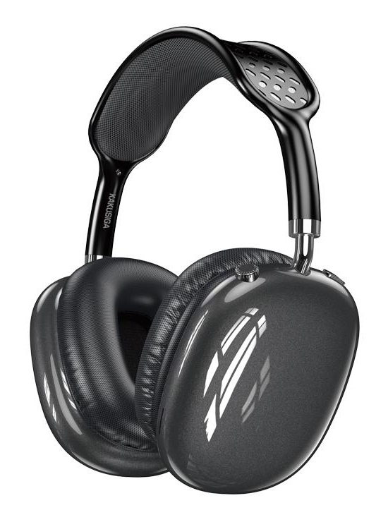 KAKUSIGA headphones KSC-1466, ασύρματα & ενσύρματα, micro SD, 40mm, 400mAh, μαύρα