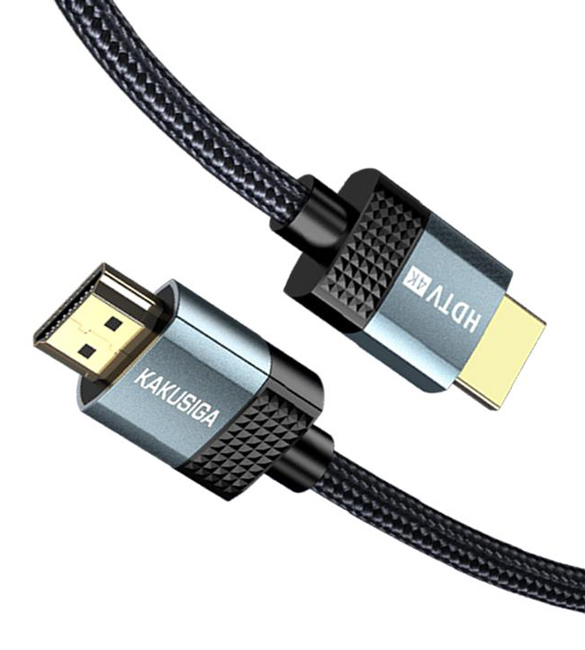 KAKUSIGA καλώδιο HDMI KSC-983, 4K/60Hz, 18Gbps, 3m, μαύρο