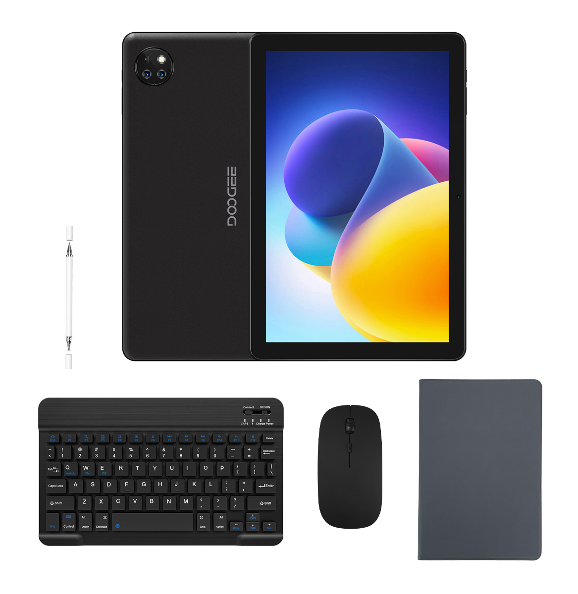 DOOGEE tablet T10W με πληκτρολόγιο/ποντίκι/στυλό αφής/θήκη, 10.1