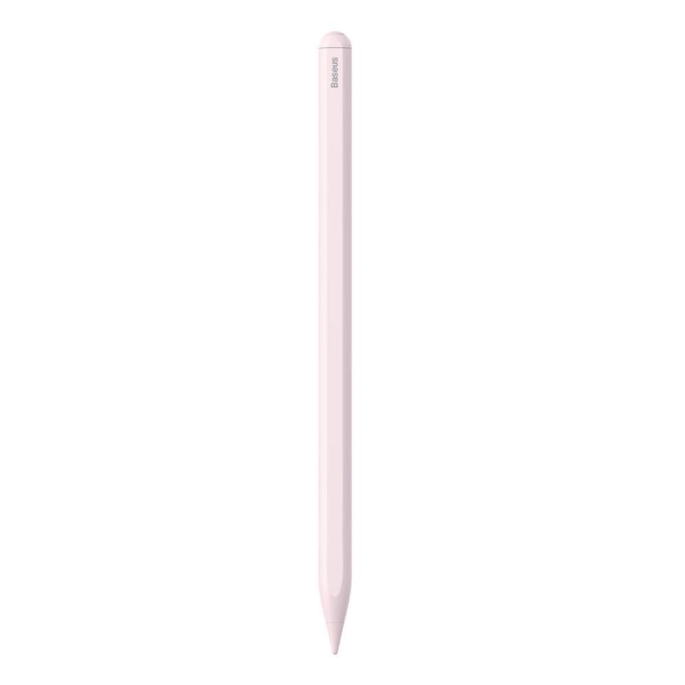 Baseus Wireless charging stylus for phone / tablet Smooth Writing (pink) (SXBC060104) (BASSXBC060104)
