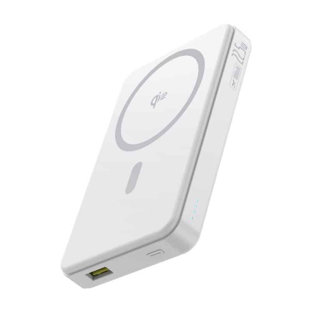 Baseus Airpow2 Qi2 μαγνητικό powerbank 10000mAh 22.5W λευκό (P10080000213-00) (BASP10080000213-00)