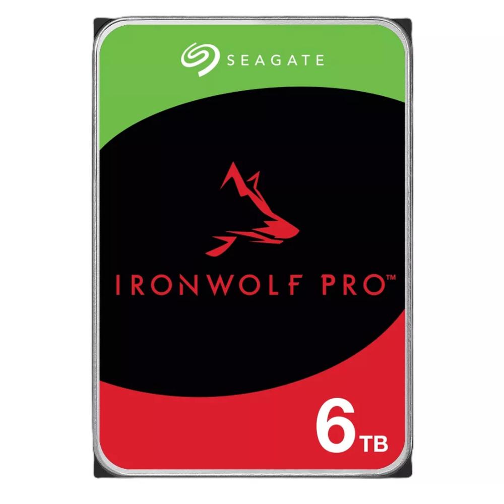 Εσωτερικός Σκληρός Δίσκος SEAGATE 3.5'' 6TB Sata III Ironwolf Pro NAS (ST6000NT001) (SEAST6000NT001)