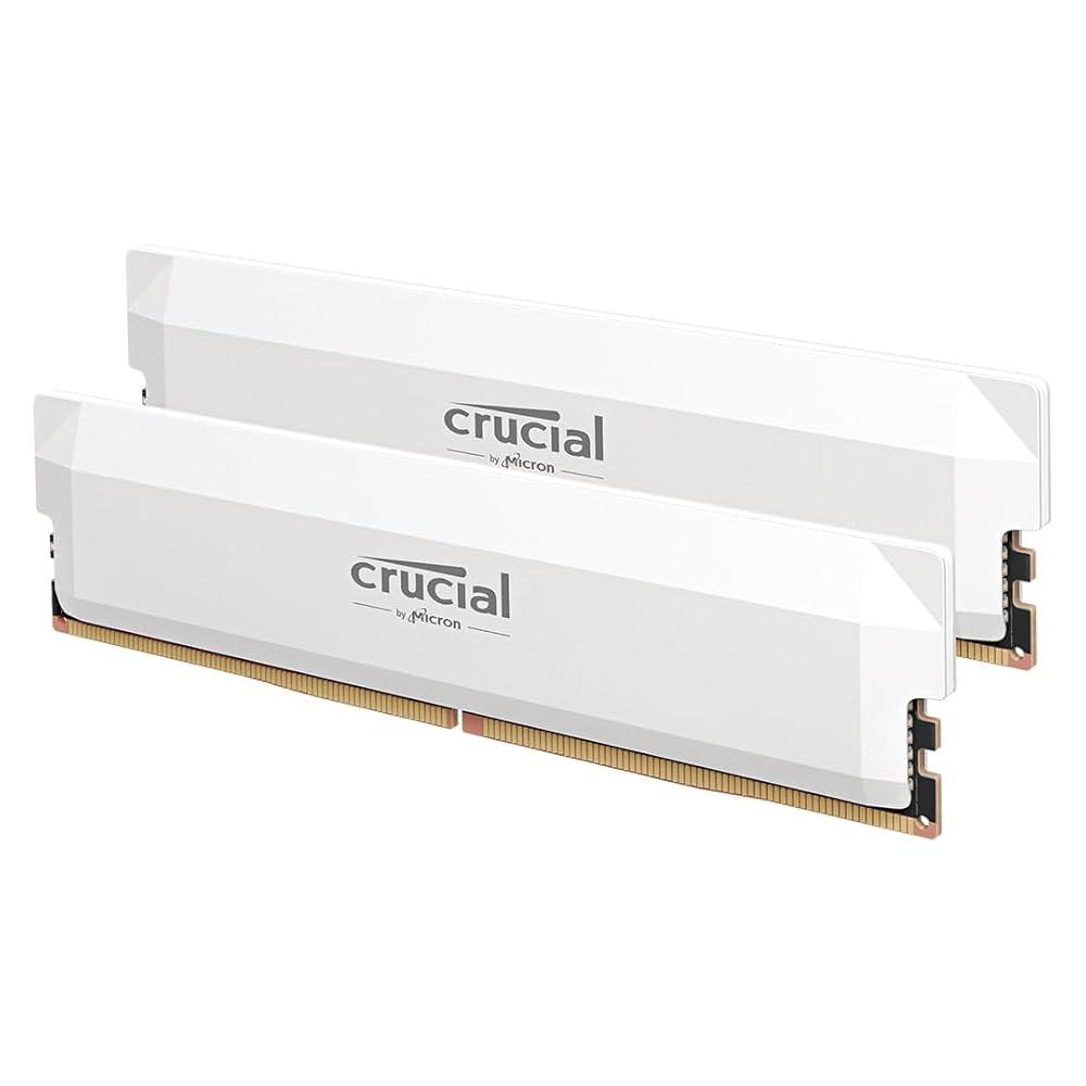 Crucial Pro DDR5-6400 Kit 32GB 2x16GB UDIMM CL38 W Overclocking (CP2K16G64C38U5W) (CRUCP2K16G64C38U5W)