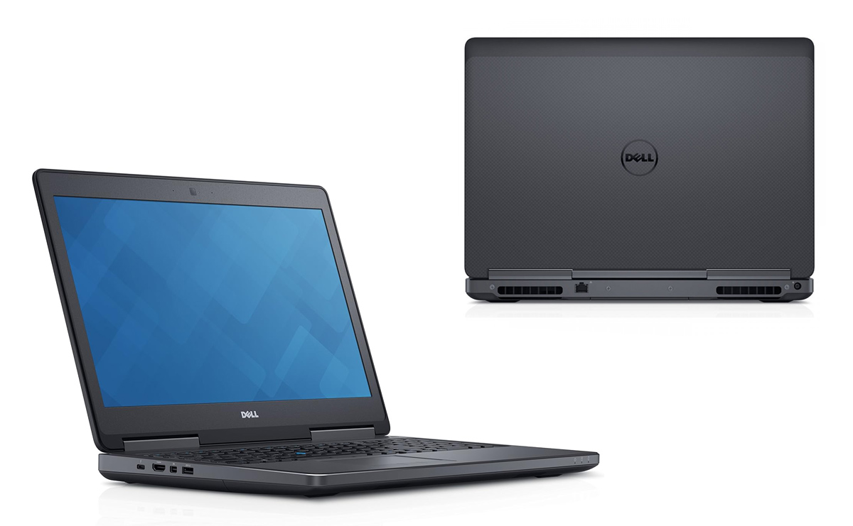 DELL Laptop Precision 7510, Refurbished Grade B, E3-1505M, 16/512GB NVME & 1TB HDD, 15.6