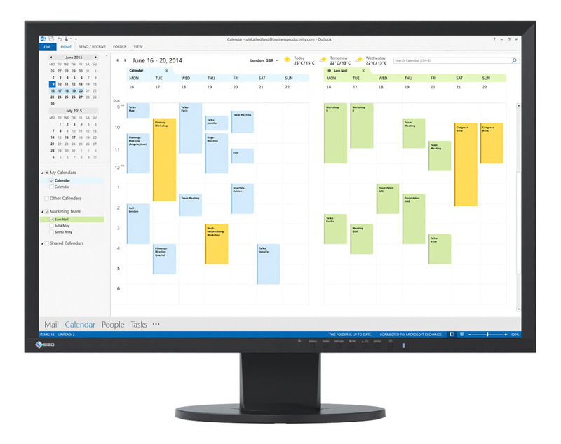 EIZO used οθόνη EV2216W LΕD, 22