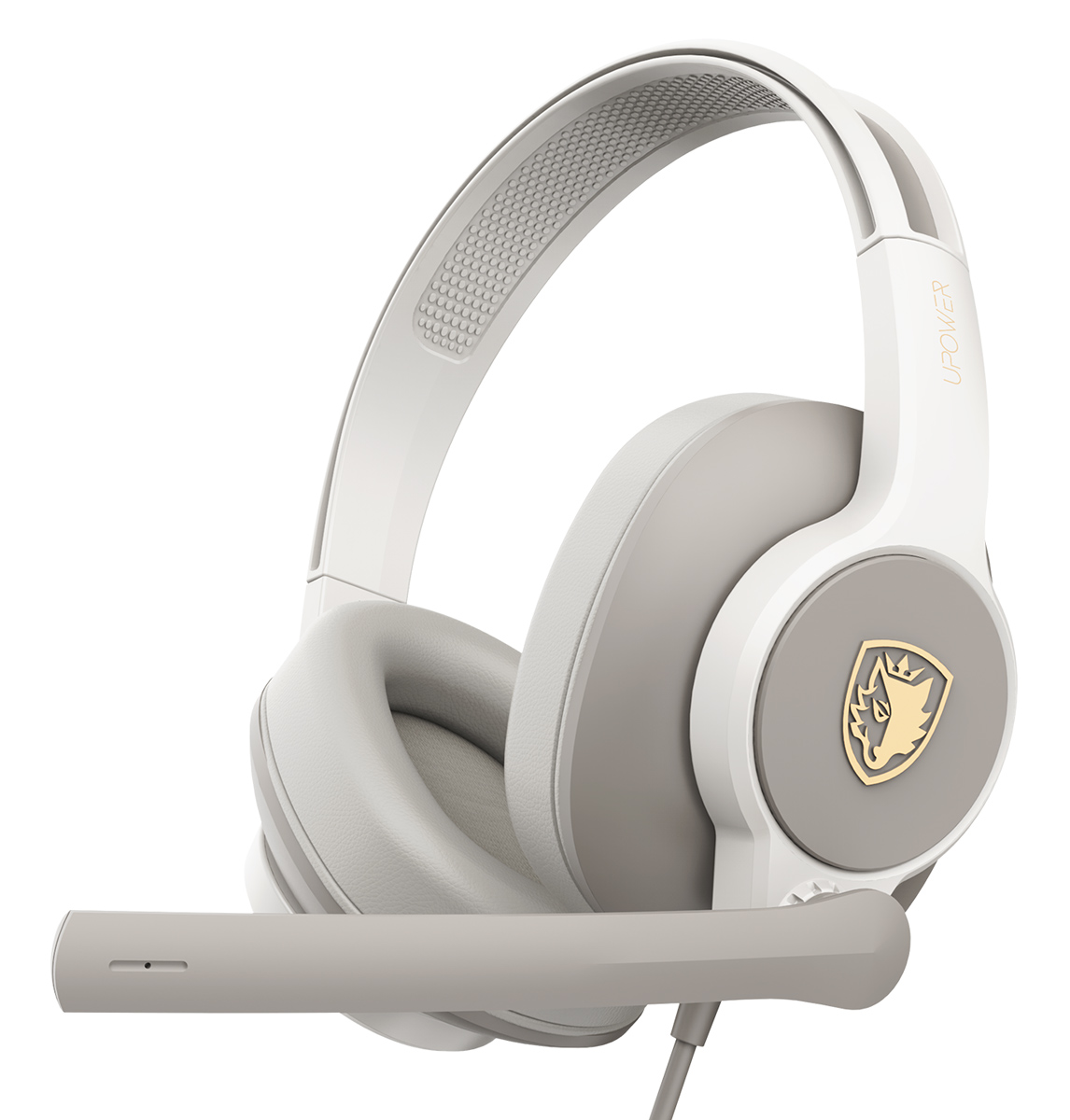 SADES gaming headset UPOWER, 3.5mm σύνδεση, 40mm, γκρι