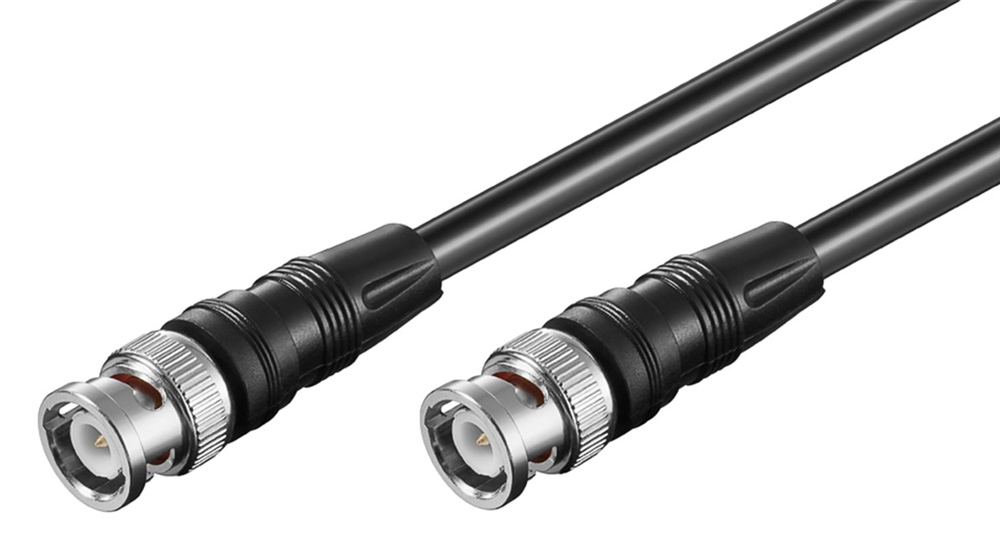 GOOBAY καλώδιο BNC 50089, RG58, 50 ohm, 3m, μαύρο