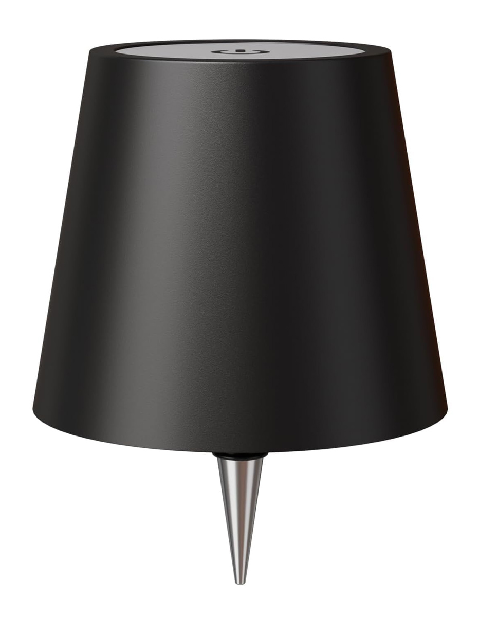 POWERTECH LED φωτιστικό για μπουκάλι HLL-0197, ρυθμιζόμενο, επαναφορτιζόμενο, μαύρο