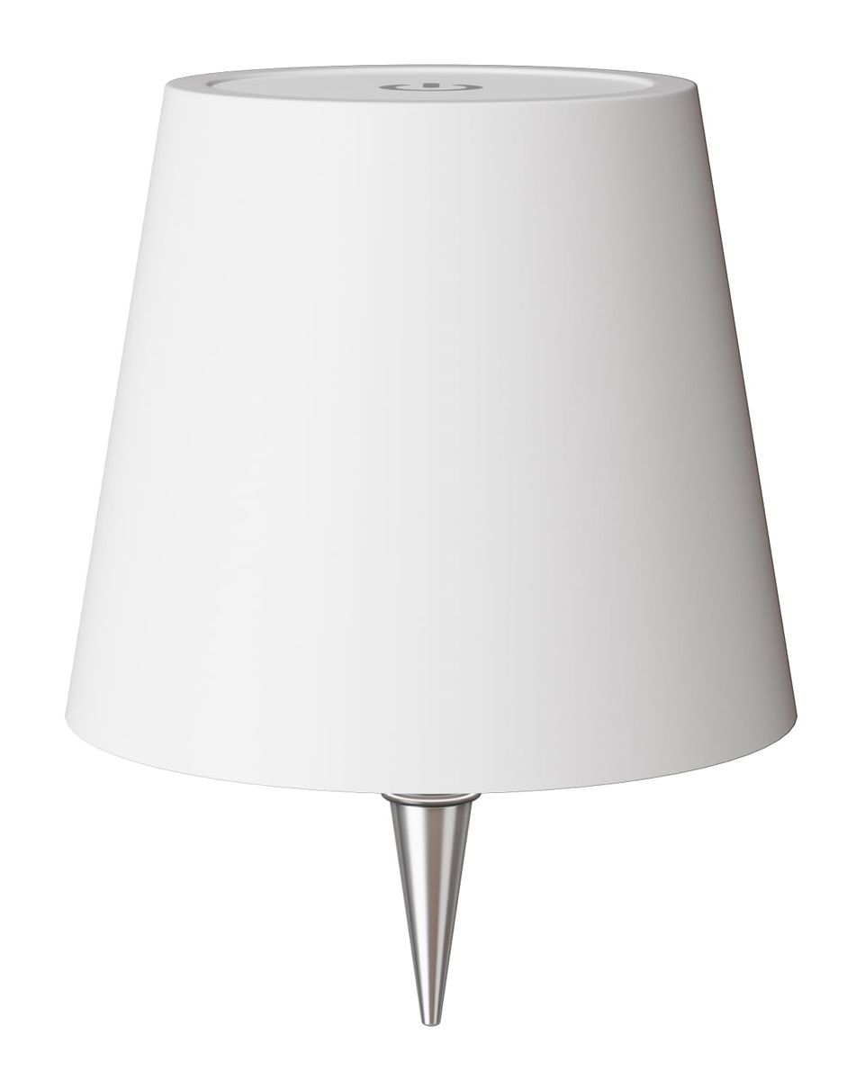 POWERTECH LED φωτιστικό για μπουκάλι HLL-0198, ρυθμιζόμενο, επαναφορτιζόμενο, λευκό