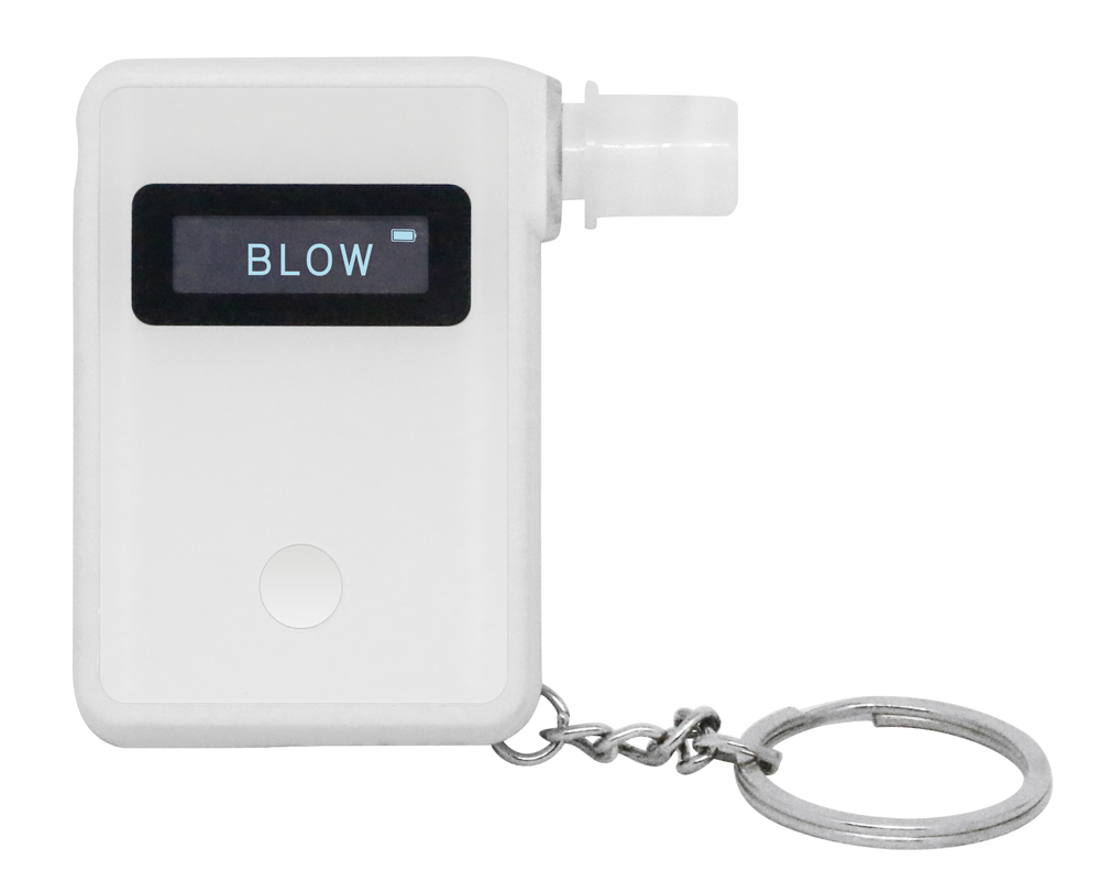 HANWEI ψηφιακός μετρητής αλκοόλ AT800 με μπρελόκ, 0~2mg/L, Bluetooth