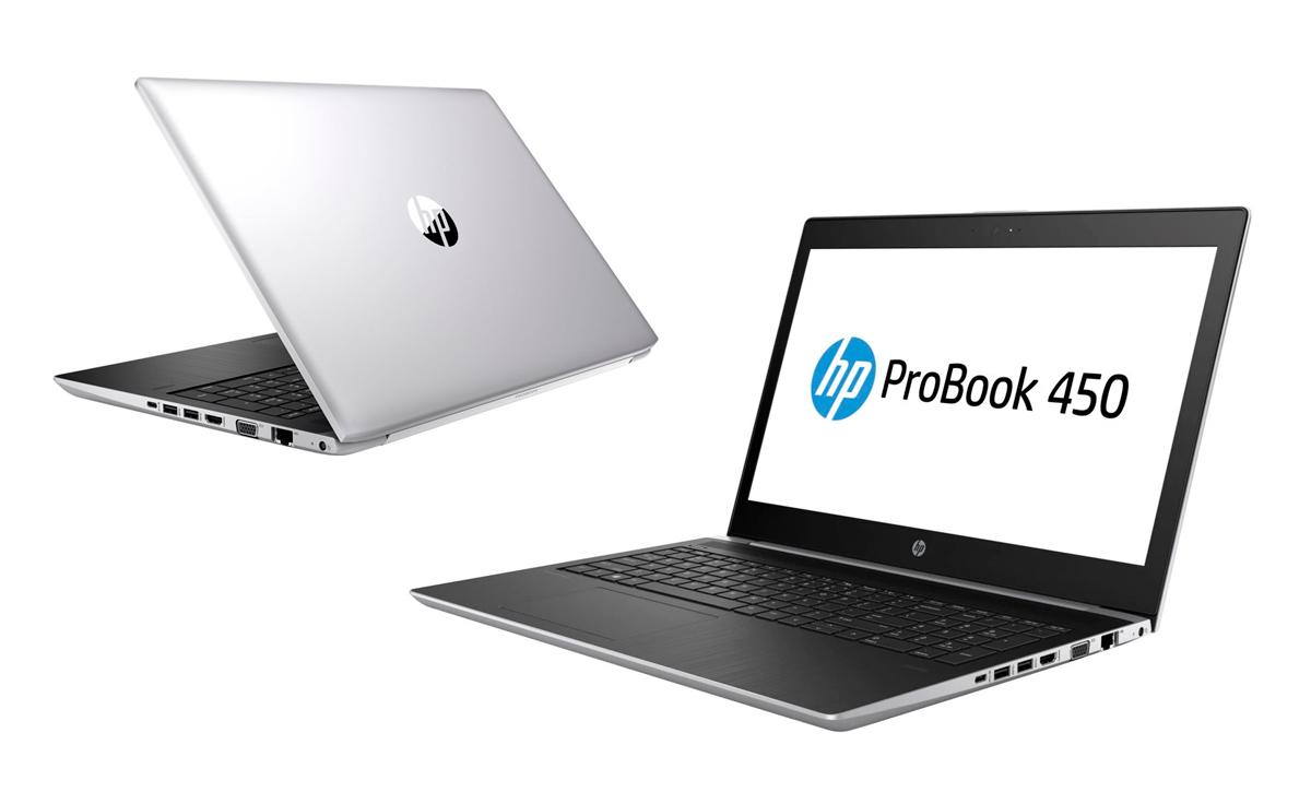 HP Laptop ProBook 450 G5, Refurbished Grade A, i5-8250U, 8/128GB M.2, 15.6