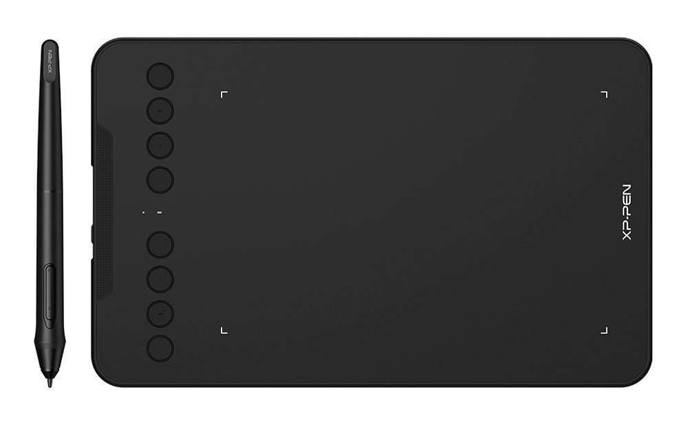 XP-PEN ταμπλέτα σχεδίασης με γραφίδα Deco Mini 7W, ασύρματη σύνδεση, 177.8x111.1mm, μαύρο