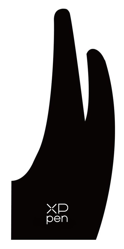 XP-PEN γάντι σχεδίασης AC08-M, medium, μαύρο