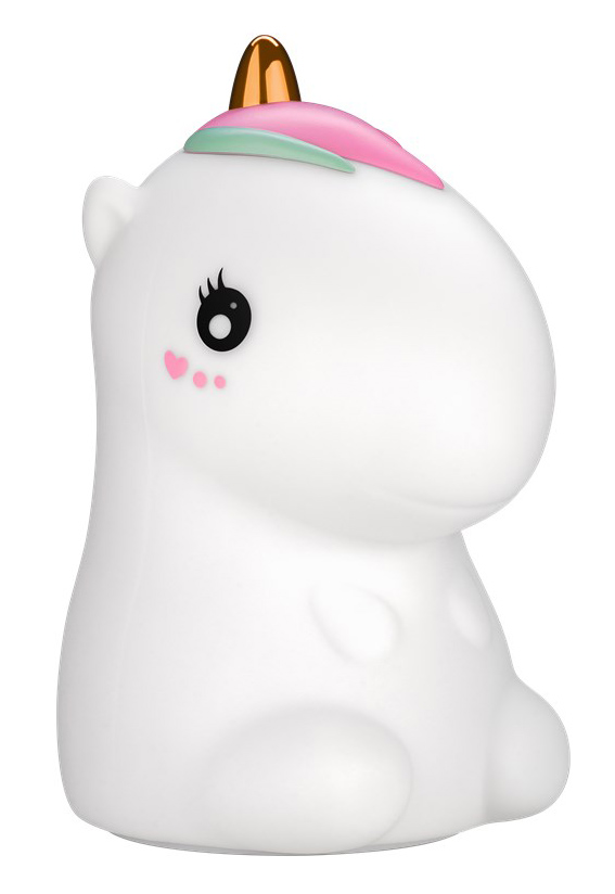 GOOBAY LED φωτιστικό νυκτός μονόκερος 61649, RGB, επαναφορτιζόμενο, λευκό