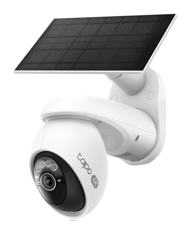 TP-LINK smart ηλιακή κάμερα Tapo C660 KIT, 4K/8MP, WiFi, PTZ, SD, IP65, EU/1.0