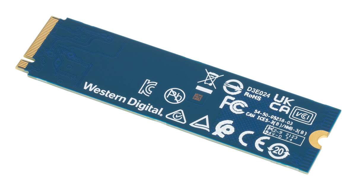 WD M.2 NVME PCIe Gen 3 SSD Green SN350, 250GB, 2400/1500MBps, FR