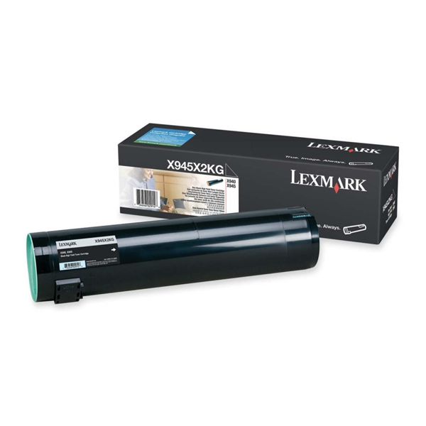 LEXMARK X940/945 BLACK TONER (X945X2KG) (LEXX945X2KG)