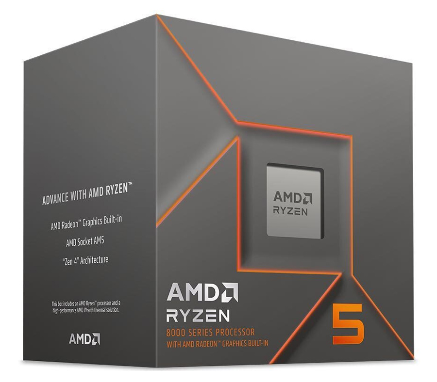AMD CPU Ryzen 5 8500G, 3.5GHz, 6 Cores, AM5, 22MB, Wraith cooler