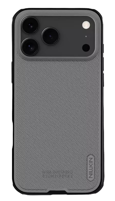 NILLKIN θήκη Super Frosted Shield Pro για Apple iPhone 17 Pro, διάφανη/μαύρη