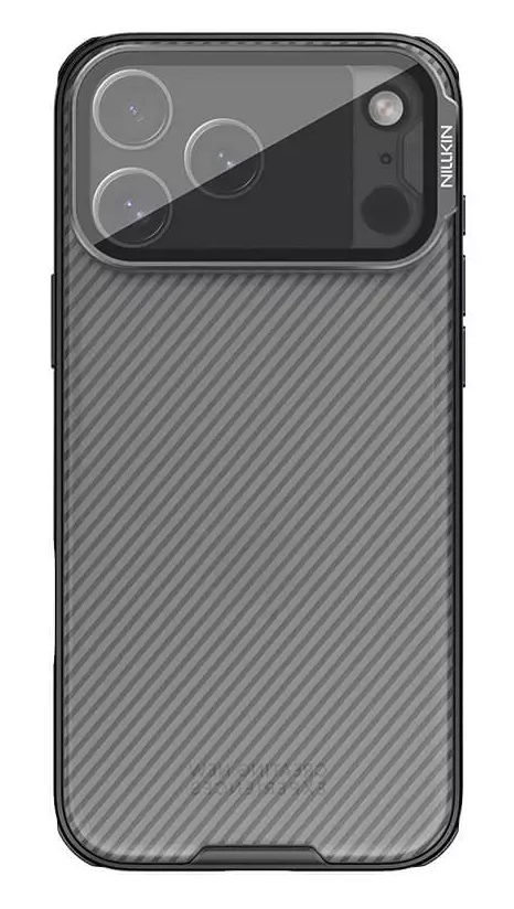 NILLKIN θήκη CamShield Prop για Apple iPhone 17 Pro Max, διάφανη/μαύρη