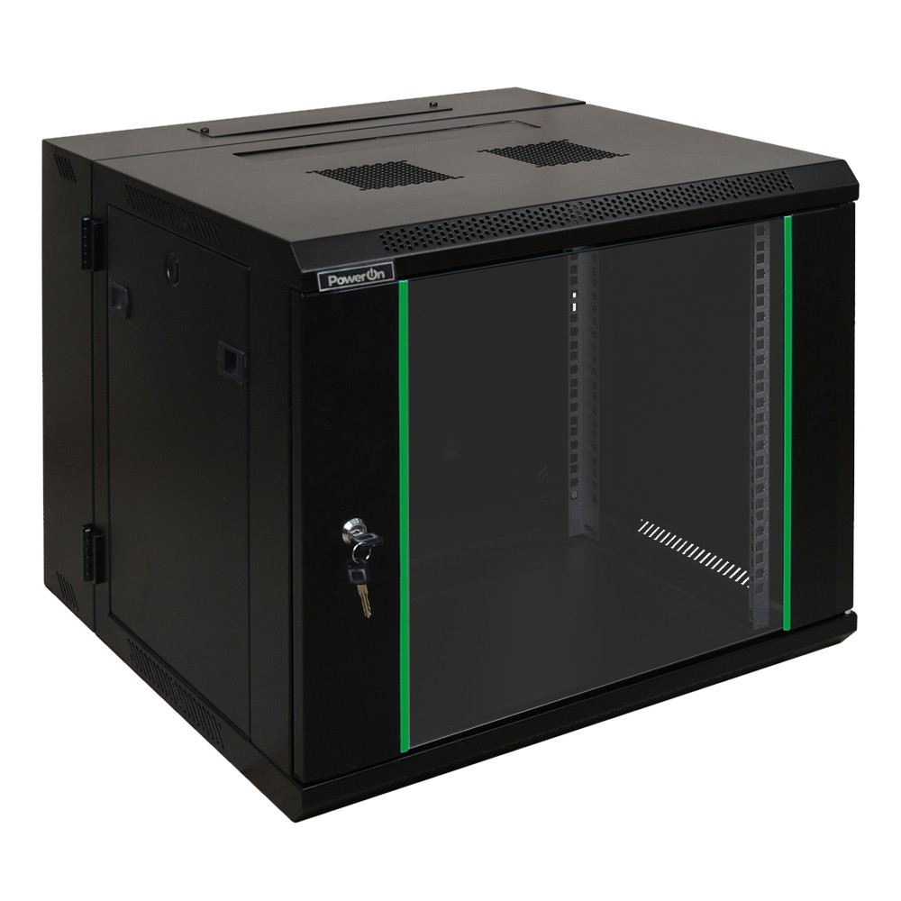 Επιτοίχια Καμπίνα 15U Power On DSW.6615 Double Section 600x600x769mm