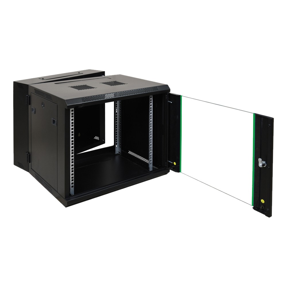 Επιτοίχια Καμπίνα 18U Power On DSW.6618 Double Section 600x600x901mm