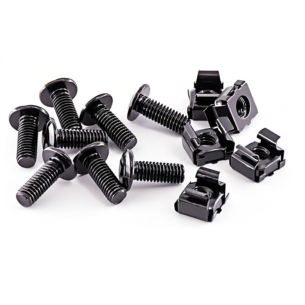 Σετ Βίδες με Παξιμάδια M6 Power On M6-50, 50τμχ