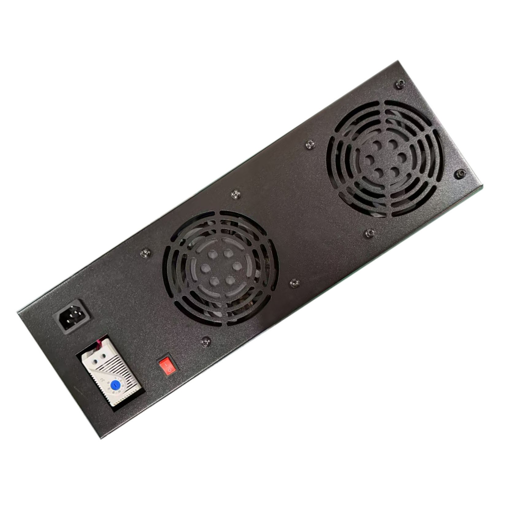 Μονάδα ψύξης 2 Ανεμιστήρων με Θερμοστάτη Power On TSFAN-W2 για Επιτοίχια Καμπίνα