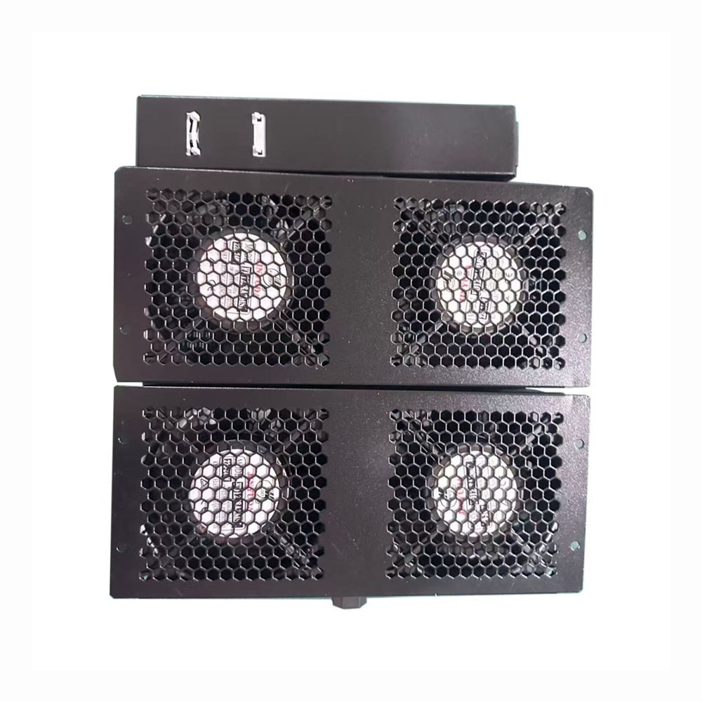 Μονάδα Ψύξης 4 Ανεμιστήρων με Θερμοστάτη Power On TSFAN-S4 για Επιδαπέδια Καμπίνα 600x800mm