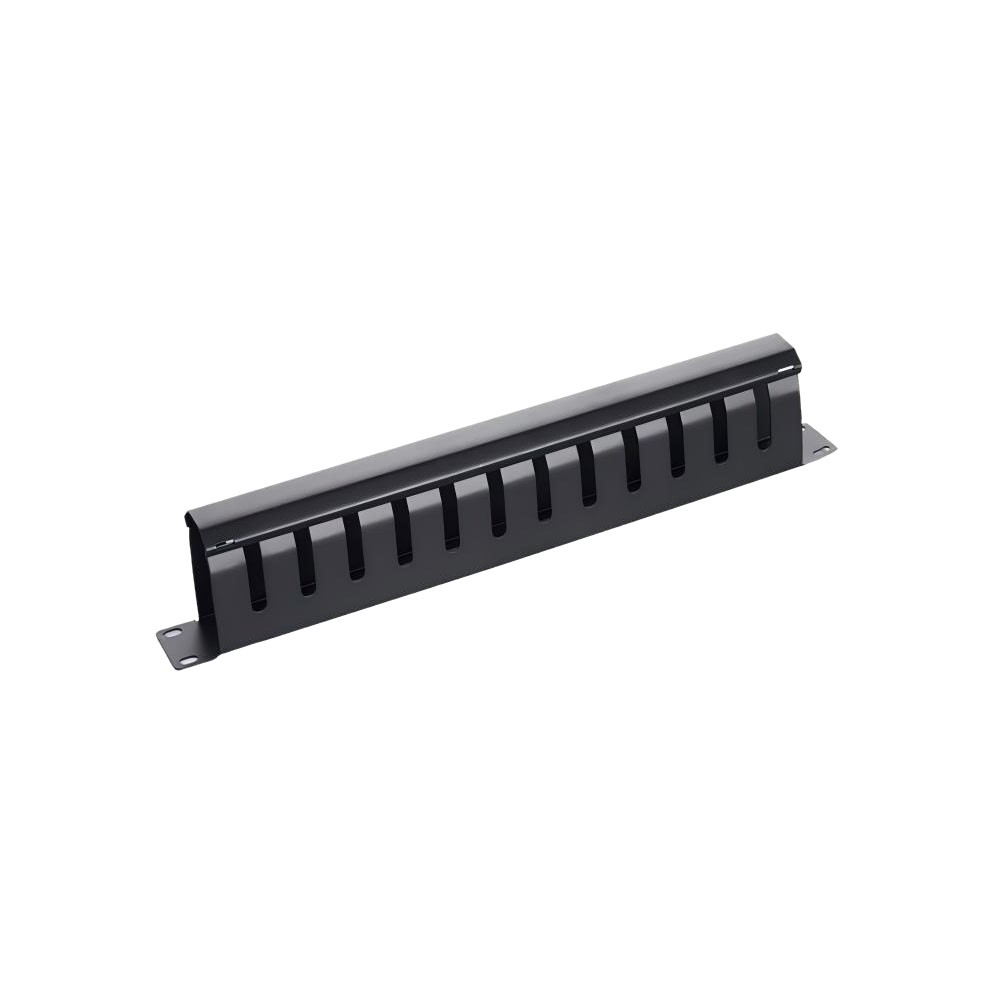 Οδηγός Καλωδίων 12 Θέσεων 1U Power On CM-121-13 με Αφαιρούμενο Μπροστινό Πάνελ